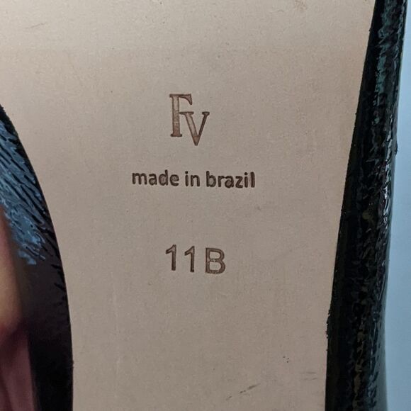 Frances Valentine NY Knot Kitten Heel Pointed Toe Pump 11B - Picture 3 of 12